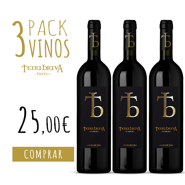 Pack 3 vinos Terra Brava Joven